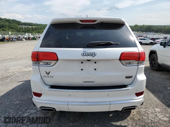 2016 Jeep Grand Cherokee Summit с VIN 1C4RJFJGXGC478888, выставлен на аукционе Copart как лот 61039275 с пробегом 68 671 миль миль и Списание • Salvage title. История ставок и продаж доступна на DreamBid. Изображение 6.
