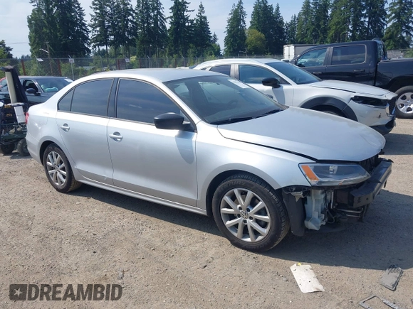 2015 Volkswagen Jetta Sport with VIN 3VWD17AJ0FM271660, listed as a IAAI auction lot 42527496 with 115,008 mi miles and . Bid and sale history available at DreamBid. Image 1.