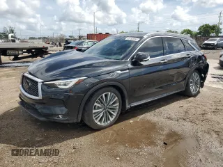 2023 Infiniti QX50 AUTOGRAPH with VIN 3PCAJ5DB9PF117842, listed as a Copart auction lot 65192054 with 1,000 mi miles and Non Repairable. Bid and sale history available at carsss.com. Image 1.