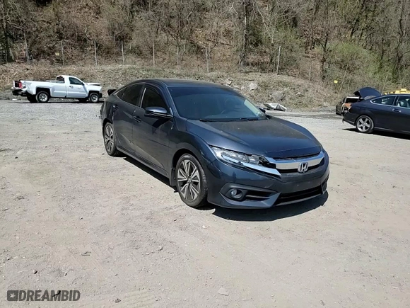 2018 Honda Civic Sedan EX-T with VIN JHMFC1F38JX030332, listed as a Copart auction lot 53783835 with 58,968 mi miles and Salvage Title. Bid and sale history available at carsss.com. Image 13.