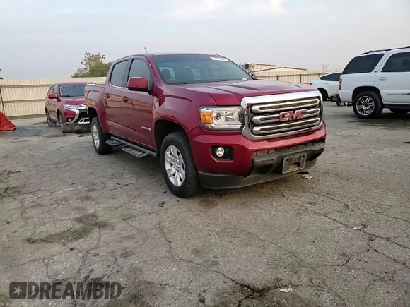 2018 GMC Canyon 2WD SLE with VIN 1GTG5CEN3J1243058, listed as a Copart auction lot 83269634 with 43,988 mi miles and Salvage Title. Bid and sale history available at carsss.com. Image 11.