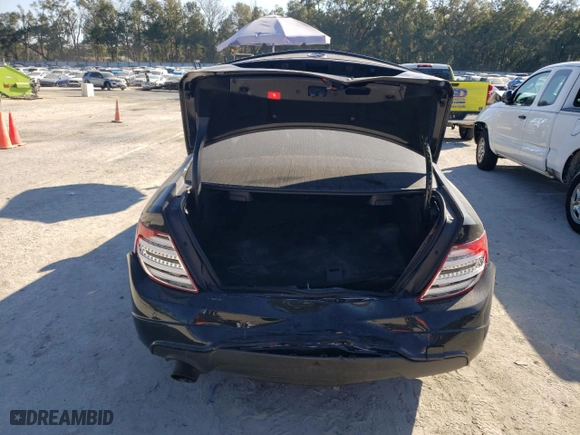 2015 Mercedes-Benz C-Class C 250 with VIN WDDGJ4HBXFG405037, listed as a Copart auction lot 44010175 with 138,266 mi miles and Salvage Title. Bid and sale history available at carsss.com. Image 6.