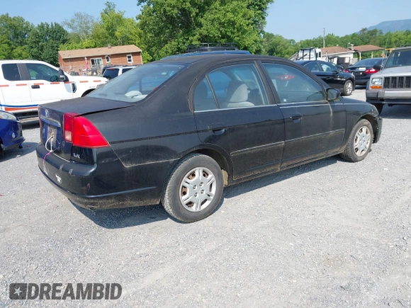 2001 Honda Civic LX z VIN 2HGES16521H558942, wystawiony jako IAAI lot #42409480 z przebiegiem 230 909 mil mil oraz . Historia ofert i sprzedaży dostępna na DreamBid. Obrazek 4.