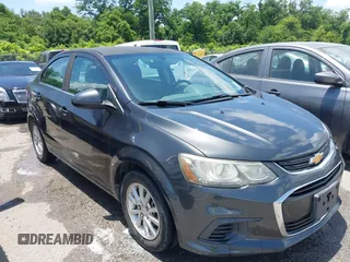 2017 Chevrolet Sonic LT with VIN 1G1JD5SHXH4131720, listed as a IAAI auction lot 42439401 with 83,778 mi miles and . Bid and sale history available at DreamBid. Image 1.