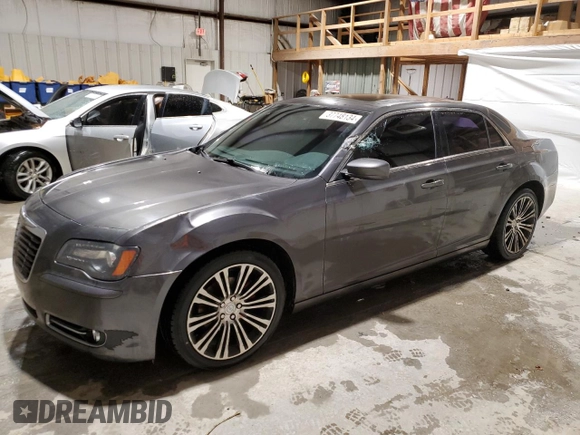 2013 Chrysler 300 with VIN 2C3CCABG3DH621792, listed as a Copart auction lot 37748134 with 202,963 mi miles and Salvage Title. Bid and sale history available at carsss.com. Image 1.