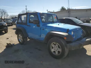 2009 Jeep Wrangler X with VIN 1J4FA24149L782816, listed as a Copart auction lot 42495835 with Not Provided miles and Salvage Title. Bid and sale history available at DreamBid. Image 4.
