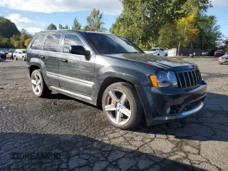 2008 Jeep Grand Cherokee SRT-8 with VIN 1J8HR78368C223775, listed as a Copart auction lot 76807824 with 156,937 mi miles and Clean Title. Bid and sale history available at carsss.com. Image 4.
