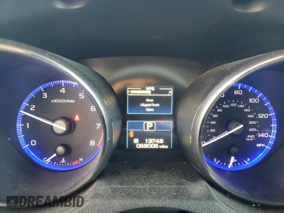 2015 Subaru Legacy Premium with VIN 4S3BNAD60F3070961, listed as a Copart auction lot 64823315 with 68,006 mi miles and Salvage title. Bid and sale history available at DreamBid. Image 9.