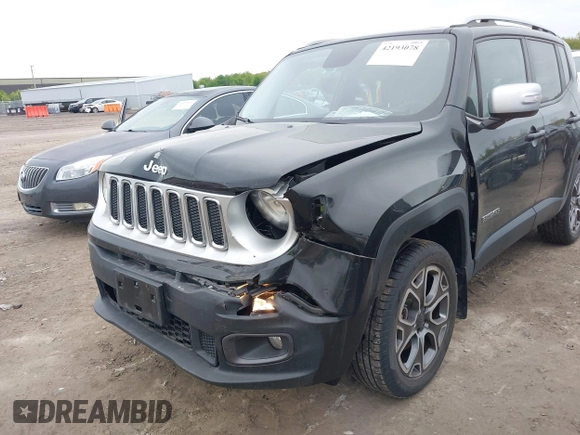 2015 Jeep Renegade Limited z VIN ZACCJBDT3FPC50720, wystawiony jako IAAI lot #42193078 z przebiegiem 40 821 mil mil oraz . Historia ofert i sprzedaży dostępna na DreamBid. Obrazek 6.