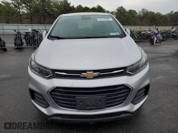 2017 Chevrolet Trax LS with VIN KL7CJNSB4HB210121, listed as a Copart auction lot 53154595 with 51,044 mi miles and Salvage Title. Bid and sale history available at carsss.com. Image 5.