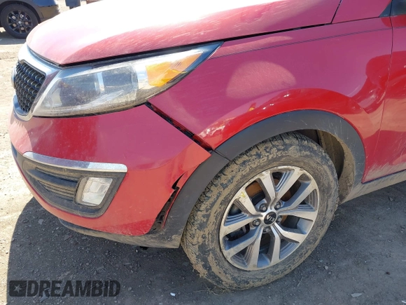 2014 Kia Sportage EX with VIN KNDPC3AC7E7630399, listed as a IAAI auction lot 42005294 with 73,975 mi miles and . Bid and sale history available at DreamBid. Image 12.