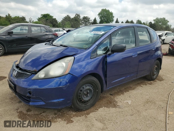 2009 Honda Fit with VIN JHMGE88229S049270, listed as a Copart auction lot 56935235 with 118,649 mi miles and Salvage title. Bid and sale history available at DreamBid. Image 1.