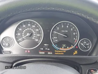 2013 BMW 3 Series 328i with VIN WBA3C1G59DNR47510, listed as a IAAI auction lot 41864290 with 160,585 mi miles. Bid and sale history available at carsss.com. Image 7.
