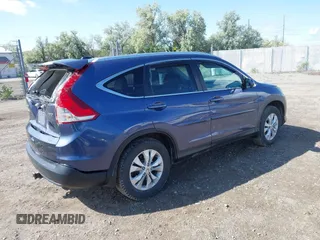 2013 Honda CR-V EX-L with VIN 2HKRM4H79DH650376, listed as a IAAI auction lot 42405752 with 216,225 mi miles and . Bid and sale history available at DreamBid. Image 4.