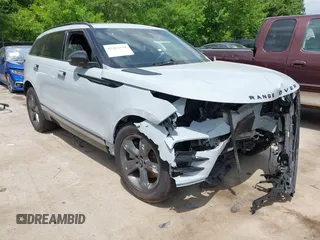 2025 Land Rover Range Rover Velar Dynamic SE with VIN SALYL2EX1SA394559, listed as a IAAI auction lot 42262198 with 17,470 mi miles and . Bid and sale history available at DreamBid. Image 1.