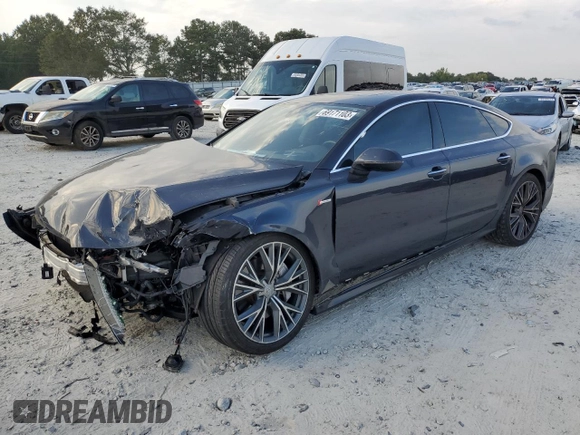 2018 Audi A7 Prestige with VIN WAU23AFC5JN007549, listed as a Copart auction lot 69171103 with 0 mi miles. Bid and sale history available at carsss.com. Image 1.