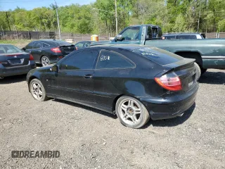 2003 Mercedes-Benz C 230 Kompressor with VIN WDBRN40J23A460301, listed as a Copart auction lot 53648495 with 133,887 mi miles and Salvage title. Bid and sale history available at DreamBid. Image 2.