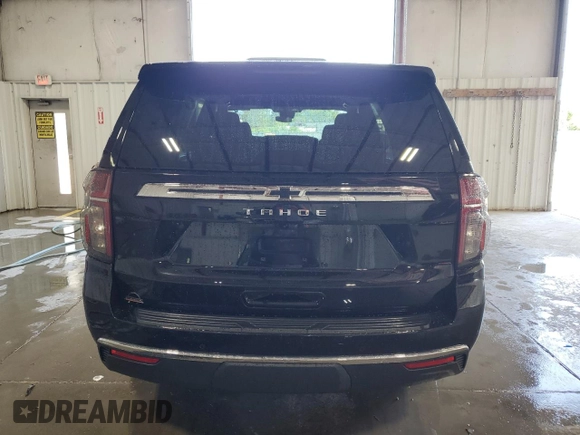 2023 Chevrolet Tahoe LS z VIN 1GNSKMKD7PR507243, wystawiony jako Copart lot #69974614 z przebiegiem 20 191 mil mil oraz Szkoda całkowita • Salvage title. Historia ofert i sprzedaży dostępna na DreamBid. Obrazek 6.