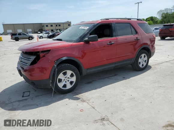 2014 Ford Explorer with VIN 1FM5K7B8XEGB22676, listed as a Copart auction lot 52720025 with Not provided miles and Salvage title. Bid and sale history available at DreamBid. Image 1.