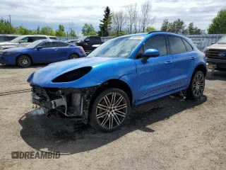 2017 Porsche Macan Turbo with VIN WP1AF2A59HLB60007, listed as a Copart auction lot 58046935 with 183,683 mi miles and Salvage title. Bid and sale history available at DreamBid. Image 1.