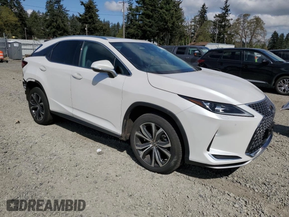 2021 Lexus RX 350 z VIN 2T2HZMDA2MC296049, wystawiony jako Copart lot #55147675 z przebiegiem 29 717 mil mil oraz Szkoda całkowita • Salvage title. Historia ofert i sprzedaży dostępna na DreamBid. Obrazek 4.