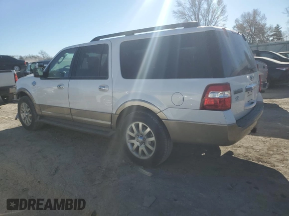 2011 Ford Expedition EL XLT with VIN 1FMJK1J50BEF11109, listed as a Copart auction lot 83397834 with 225,509 mi miles and Salvage Title. Bid and sale history available at carsss.com. Image 2.
