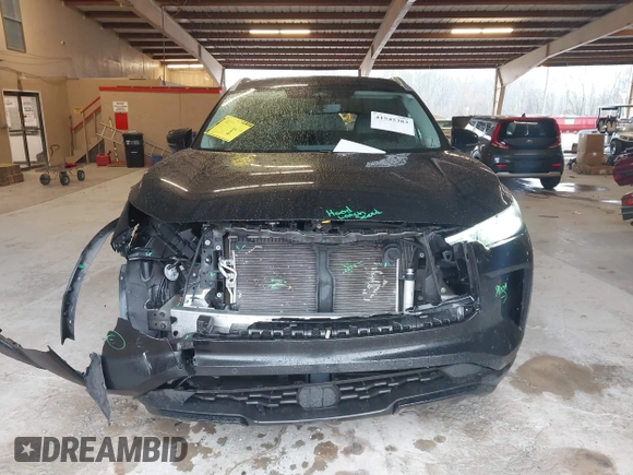 2023 Infiniti QX60 Luxe with VIN 5N1DL1FR9PC353992, listed as a IAAI auction lot 41545383 with 34,835 mi miles and . Bid and sale history available at DreamBid. Image 12.