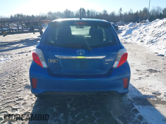 2012 Toyota Yaris L with VIN JTDKTUD31CD504632, listed as a IAAI auction lot 41660676 with 105,789 mi miles. Bid and sale history available at carsss.com. Image 16.