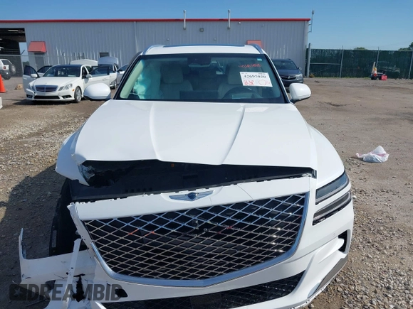 2022 Genesis GV80 with VIN KMUHBDSB2NU079042, listed as a IAAI auction lot 42695020 with 18,719 mi miles and . Bid and sale history available at DreamBid. Image 13.