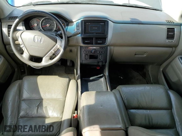 2008 Honda Pilot EX-L with VIN 5FNYF18528B004331, listed as a Copart auction lot 53324835 with 201,040 mi miles and Salvage Title. Bid and sale history available at carsss.com. Image 8.