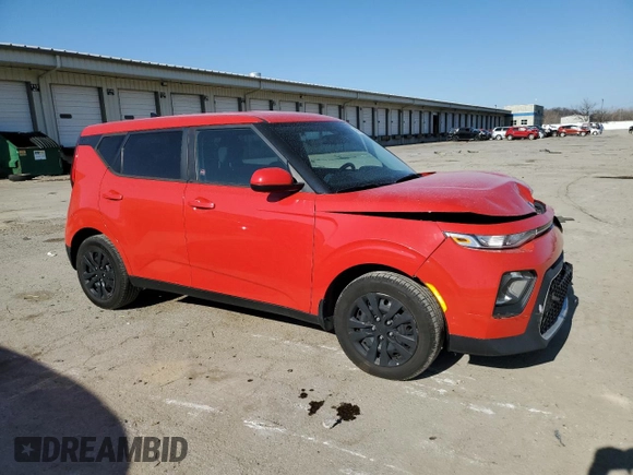 2020 Kia Soul LX with VIN KNDJ23AU0L7705801, listed as a Copart auction lot 48470975 with 115,882 mi miles and Salvage Title. Bid and sale history available at carsss.com. Image 4.