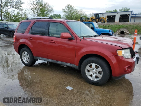 2010 Ford Escape Limited with VIN 1FMCU0E71AKB54080, listed as a Copart auction lot 55175795 with 246,064 mi miles and Salvage title. Bid and sale history available at DreamBid. Image 4.