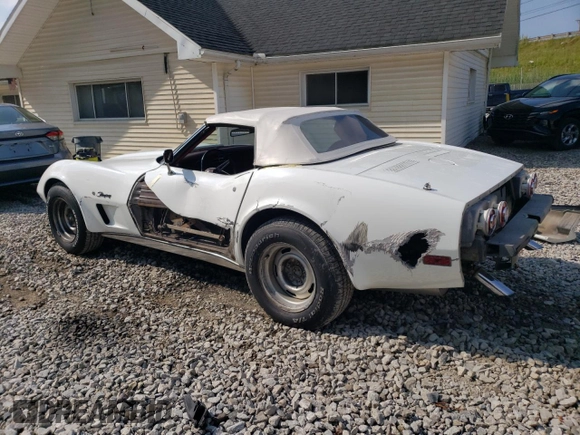 1974 Chevrolet Corvette with VIN 1Z67J4S405054, listed as a Copart auction lot 66356575 with 7,810 mi miles and Salvage title. Bid and sale history available at DreamBid. Image 2.