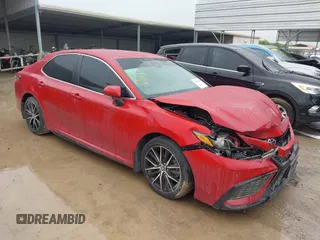 2023 Toyota Camry SE with VIN 4T1T11AK8PU115234, listed as a IAAI auction lot 41909954 with 56,346 mi miles and . Bid and sale history available at DreamBid. Image 1.