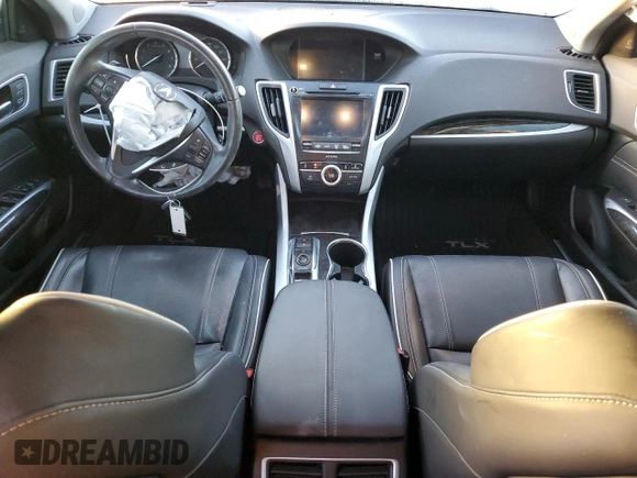2020 Acura TLX w/Technology Pkg with VIN 19UUB2F49LA004288, listed as a Copart auction lot 80317004 with 87,671 mi miles and Salvage Title. Bid and sale history available at carsss.com. Image 8.