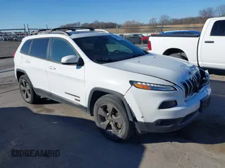 2016 Jeep Cherokee Latitude with VIN 1C4PJMCB2GW277188, listed as a IAAI auction lot 41482211 with 151,012 mi miles. Bid and sale history available at carsss.com. Image 1.