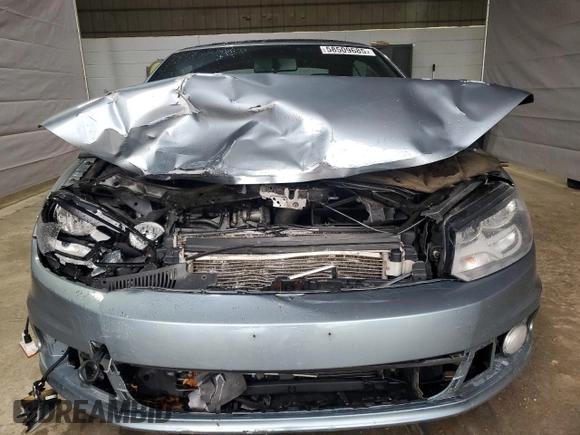 2012 Volkswagen Eos Komfort with VIN WVWBW7AH3CV000666, listed as a Copart auction lot 58509685 with 188,344 mi miles and Clean title. Bid and sale history available at DreamBid. Image 5.