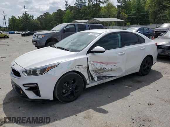 2021 Kia Forte LXS with VIN 3KPF24ADXME354179, listed as a Copart auction lot 53076265 with 100,278 mi miles and Salvage title. Bid and sale history available at DreamBid. Image 1.