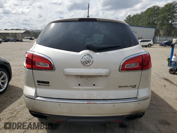 2014 Buick Enclave Premium with VIN 5GAKVCKD3EJ351354, listed as a Copart auction lot 49095355 with 219,862 mi miles and Salvage Title. Bid and sale history available at DreamBid. Image 6.