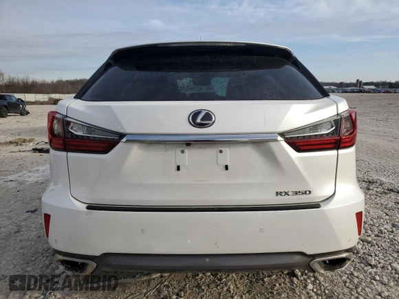 2017 Lexus RX with VIN JTJBZMCA6H2026366, listed as a Copart auction lot 48335915 with 111,445 mi miles and Clean Title. Bid and sale history available at carsss.com. Image 6.