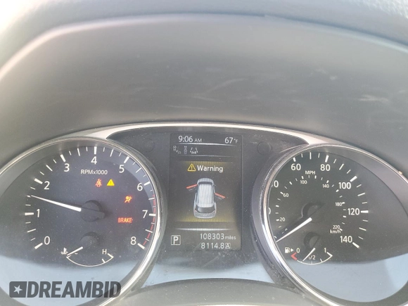 2015 Nissan Rogue SL z VIN 5N1AT2MV9FC795341, wystawiony jako Copart lot #57528965 z przebiegiem 108 303 mil mil oraz Szkoda całkowita • Salvage title. Historia ofert i sprzedaży dostępna na DreamBid. Obrazek 9.