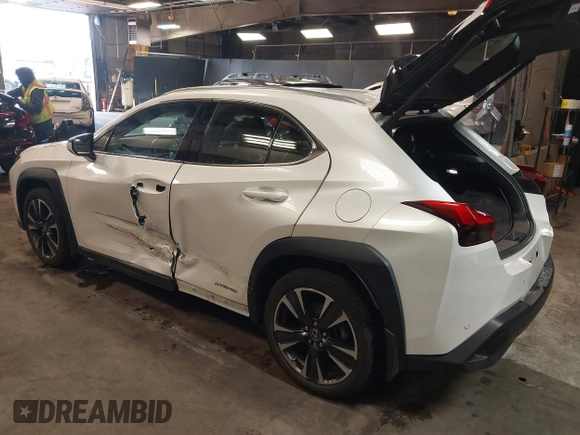 2021 Lexus UX 250h z VIN JTHP9JBH7M2051534, wystawiony jako IAAI lot #41624505 z przebiegiem 29 569 mil mil oraz . Historia ofert i sprzedaży dostępna na DreamBid. Obrazek 3.