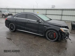 2016 Mercedes-Benz CLA 45 AMG with VIN WDDSJ5CB4GN347432, listed as a Copart auction lot 42567015 with 96,945 mi miles and Salvage Title. Bid and sale history available at DreamBid. Image 4.
