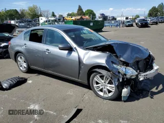 2015 Infiniti Q40 with VIN JN1CV6AR3FM521796, listed as a Copart auction lot 44780895 with 0 mi miles and Non Repairable. Bid and sale history available at carsss.com. Image 4.