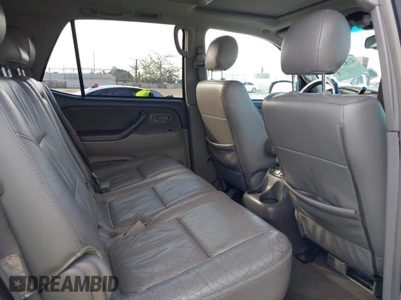 2006 Toyota Sequoia SR5 with VIN 5TDBT44A16S265882, listed as a IAAI auction lot 41453921 with Not Provided miles and . Bid and sale history available at DreamBid. Image 8.