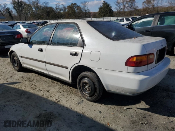 1995 Honda Civic DX z VIN 1HGEG8646SL023702, wystawiony jako Copart lot #82193694 z przebiegiem 213 950 mil mil oraz Szkoda całkowita • Salvage title. Historia ofert i sprzedaży dostępna na DreamBid. Obrazek 2.