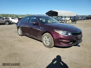 2018 Kia Optima S with VIN 5XXGT4L34JG184457, listed as a Copart auction lot 50050405 with 91,222 mi miles and Salvage Title. Bid and sale history available at carsss.com. Image 10.