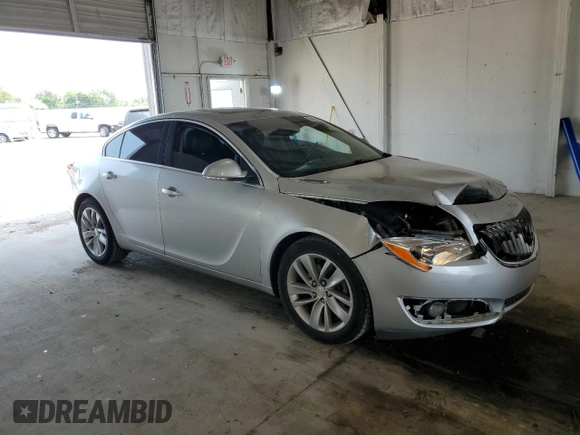 2015 Buick Regal Premium I z VIN 2G4GN5EX4F9292670, wystawiony jako Copart lot #60455595 z przebiegiem 158 330 mil mil oraz Szkoda całkowita • Salvage title. Historia ofert i sprzedaży dostępna na DreamBid. Obrazek 4.