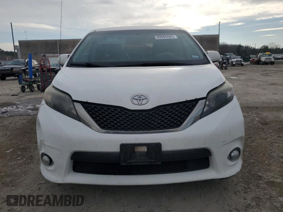 2012 Toyota Sienna SE with VIN 5TDXK3DC8CS208840, listed as a Copart auction lot 89005565 with 181,235 mi miles and Clean Title. Bid and sale history available at carsss.com. Image 5.