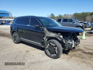 2023 Kia Telluride S with VIN 5XYP64GC5PG328622, listed as a Copart auction lot 46920265 with 40,711 mi miles and Salvage title. Bid and sale history available at DreamBid. Image 4.